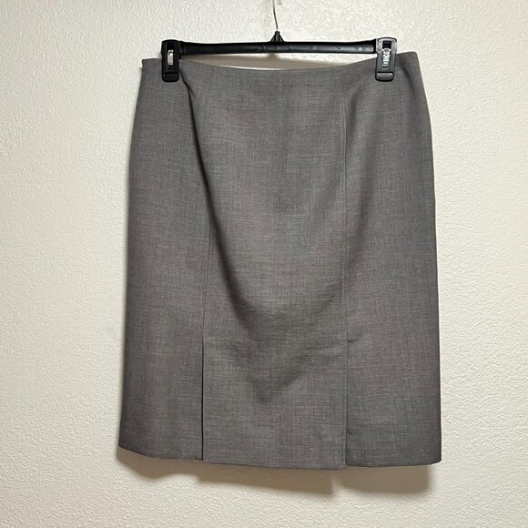 Kasper Charcoal Pencil Skirt - Picture 8 of 11